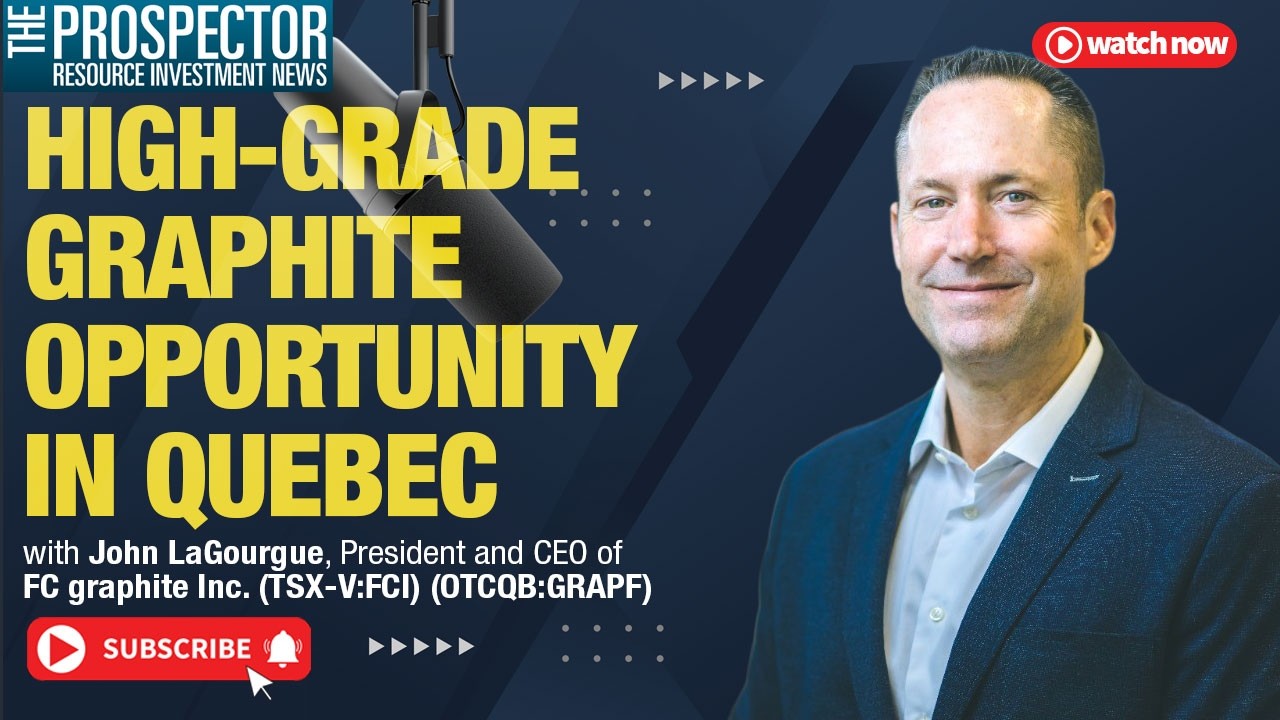 John LaGourgue: High-Grade Graphite Opportunity in Quebec | FC Graphite CEO Interview